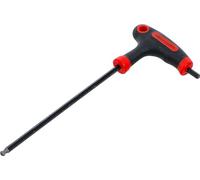 BGS Diy 7882-5 | T-Handle L-Type Wrench | internal Hexagon / internal Hexagon with Ball Head | 5 mm