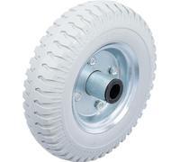 BGS DIY 80670 - Wheel for Pushcarts/Handcarts - PU, Gray - 220 mm