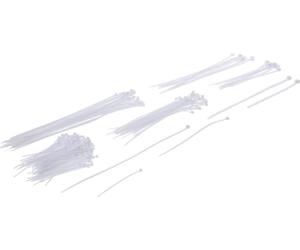 BGS Diy 80778 | Cable Tie Assortment | white | 100 x 300 mm | 250 pcs.