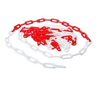 BGS Diy 80809 | Barrier Chain | Red and White | Plastic | 5 m