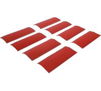 BGS Diy 80813 | Sanding Pads Set | Orbital Sander / Hand Grinder | 93 x 230 mm | K 60 - 120 | 25 pcs.