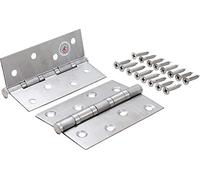 BGS Diy 80907 | Hinge Set | Stainless Steel | 100 x 40 mm | 2 pcs.