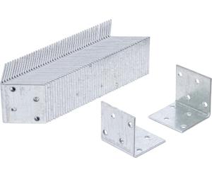 BGS Diy 80934-50 | Angle Joint | 40 x 40 x 40 x 2 mm | economy pack | 50 pcs.