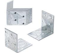BGS Diy 80936 | Angle Joint | 50 x 50 x 40 x 2 mm | 10 pcs. | galvanized | Hole Angle