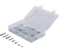 BGS Diy 8134 | Nut and Screw Assortment | Metric | M4 / M5 | 126 pcs.