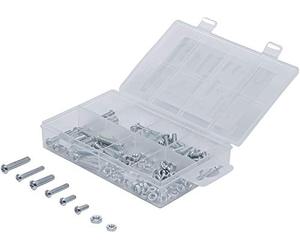 BGS Diy 8134 | Nut and Screw Assortment | Metric | M4 / M5 | 126 pcs.