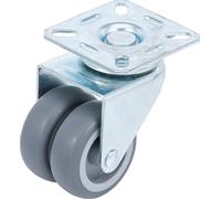 BGS Diy 81942 | Double-Swivel-Castor, steerable | Ø 50 mm