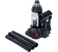 BGS Diy 84531 | Hydraulic Bottle Jack | 2 t | Height min. 140 mm. Height max. 260 mm, lifting height 212 mm, spindle length 48 mm, safety valve, steel construction