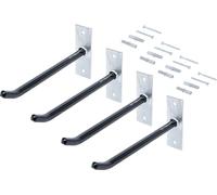 BGS DIY 88304 | Wheel Rim Wall Hook Set | 250 mm | 4 pcs.