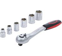 BGS Do it yourself Socket Set, 15112, 10 mm (3/8") Drive, 8-19 mm, 7 pcs, Chrome Vanadium Steel