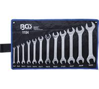 BGS 1184 | Double Open End Spanner Set | 6 x 7 - 30 x 32 mm | 12 pcs.