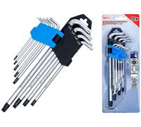BGS 794 | L-Type Wrench Set | extra long | T-Star tamperproof (for Torx) T10 - T50 | 9 pcs.