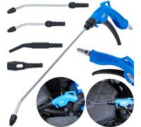 BGS Germany Air Blow Gun Nozzle Set, 6 pcs