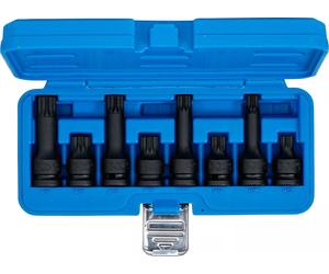 BGS - Impact Bit Socket Set, 1/2" Drive, Spline (for XZN) M12-M18 - 8pc - 5381