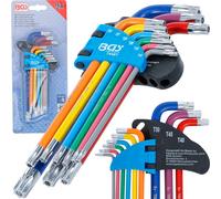 BGS Long Security Torx Key Set T10-T50, 9 pcs