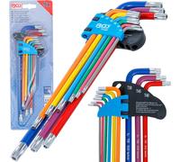 BGS Long Security Torx Key Set T10-T50 9pc