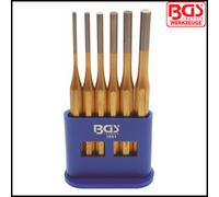 BGS - Parallel Pin Punch Set - 3 - 8 mm, 150 mm Long - 6 Pcs - 1651