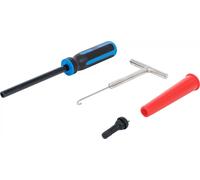 BGS - Tyre Valve Inserting Tool Set - 4 pcs. - 8766