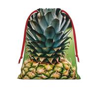 BGSHJVF Be A Pineapple Print Holiday Drawstring Gift Bags, Christmas Gift Wrap Sacks Bags for Christmas Gifts Party Gift