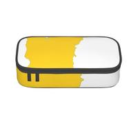 BGSHJVF Swedish Flag Map Print High Capacity Pencil Case Oxford Cloth,Pencil,Pen Organizer,Multiple Compartments Stylish Design