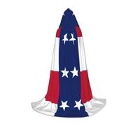 BGSHJVF Texas State Flag Print Hooded Cloak For Men,Wizard,Vampire And Halloween Costumes,For Role Play And Parties