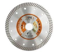 BGTEC Diamond Cutting Discs 150mm, Super Thin Porcelain Cutting Disc | Clean Cut on Tile, Ceramic, Granite, Marble, 22.23mm Arbor, Wet & Dry Cutting, for Angle Grinder