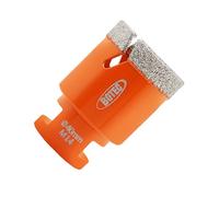 BGTEC Diamond Drill Bit - 40mm Tile Hole Saw with M14 thread for Drilling Porcelain Ceramic Tile Granite Marble Stone Vacuum Brazed Diamond Hole Saw 60mm length
