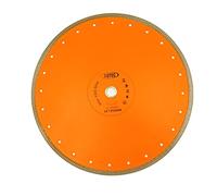 BGTEC Diamond Porcelain Saw Blade, 14 Inch/350MM X Mesh Turbo Tiles Blades for Porcelain Tile Granite Marbles Super Thin Dry/Wet Cutting Disc