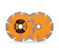 BGTEC Diamond Saw Blade, 4.5"/115mm Granite Cutting Disc for Circular Saw Cutting Marble, Concrete,Masonry,Ceramic,Porcelain,2pcs