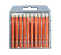BGTEC Dry Diamond Drill Bit Set, 10pcs 1/4" 6mm Tile Bits Hole Saw | For Granite, Marble, Masonry, Concrete, Tile/Ceramic, Glass, Hard plastic, Vacuum Brazed Diamond Core Drill Bit Kit