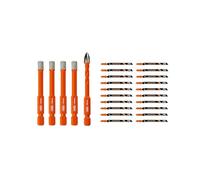 BGTEC Dry Diamond Drill Bits Set 5pcs 6mm for Granite Marble Porcelain Ceramic and 20PCS T Shank Jigsaw Blades Set for Wood, Plastic Cutting