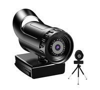 BGTSF Webcam, Full HD Webcam 4K 2K 1080P Web Camera With Microphone USB Web Cam For Live Broadcast PC Computer Video Mini Camera 4K for Live Streaming, Video Calling, Studying(4K)