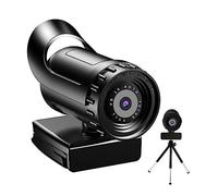 BGTSF Webcam, Webcam 4K 2K 1080P Full HD Web Camera With Microphone USB Web Cam For PC Computer Live Broadcast Video Mini Camera 4K for Live Streaming, Video Calling, Studying(4K)