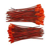 BGTXINGI 100PCS 50Pairs JST 2Pin Female Male Connector Wire Cable for LED Light Strip RC Toy Battery 5.9’’