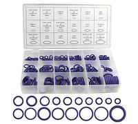 BGTXINGI 270Pcs 18 Sizes Rubber O Ring Sealing Gasket Washers Repair Box Washer Seal Assortment Set for Plumbing Automotive Repair Air or Gas Sealing connections(Purple)