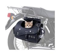 Bgyhdusim Motorcycle Dog Cat Carrier for Energica Ego Corsa 2019-2022,Portable Pet Carrier Weather-Proof Pet Escape-Proof,Black