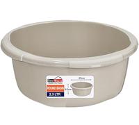 BH | 2.3L Round Basin - Small Size | Kitchen Washing Up Bowl | 2.3 Litres | Cream| 1 Pc | Multipurpose Washing for Kitchen, Bathroom, and Household Use (Pack of 1) - By Best House