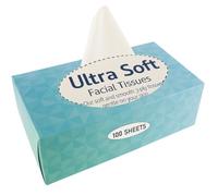 BH | 2000 Pulls of 3 Ply Facial Tissues | Ultra Soft and Silky for Everyday Use, Strong | 3-Ply | Multipack Box, 100 Pulls, Pack of 20 (2000 Sheets) - by Best House