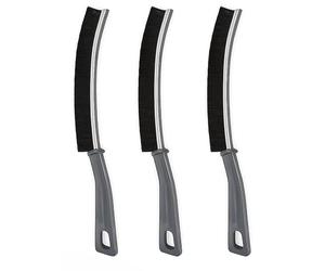 BH | Crevice Cleaning Brush Set for Grout and Tile | Small Scrubbing Brushes for Difficult Places to Reach|Bathroom Kitchen Window |Track Gap Cleaning Tool with Stiff Bristles- by BEST HOUSE