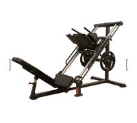 BH Light Commercial Hack Squat/45 Degree Leg Press