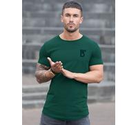 BH Men's Branded Short Sleeve Athletic T-shirt | Bound By Honour - Green / S