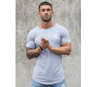 BH Men's Branded Short Sleeve Athletic T-shirt | Bound By Honour - Grey / M