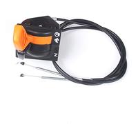 BH-Motor New Throttle & Choke Control Cable & Lever Set For JOHN DEERE AM136026 X500 X520 X540