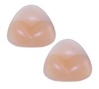 BH und Bikini Gel Einsätze für Sommer Wasserdicht Silikon Dreieck Push-Up Brust Pads Badeanzug und BH Inserts für weiblich Transparent/nackt verfügbar