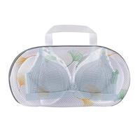BH Waschbeutel - 20x34 cm Polyester Wäschesack für BH Reinigung,Reißverschluss Wäschebeutel,Formschützender Dessous Waschschutz,Schnell Trocknende Waschhilfe,Wiederverwendbarer Wäsche Organizer | S