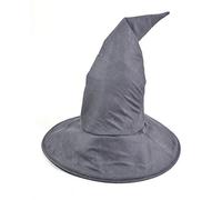 BH630 Grey wizard pointy hat Gandalf Fancydress costume accessory by Bristol Novelties