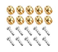 BH90 Olive and Barb Insert 10 Set Compatible with for Shimano Hydraulic Disc Brake Hose BH90 BH59 Compatible with Shimano & SRAM Disc Brake Olives