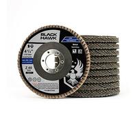 BHA 4-1/2 x 7/8 Zirconia Flap Disc T27 Angle Grinder - 40 Grit - 10 Pack | Grinds, blends and finishes welds on carbon steel and iron. Contaminant free, safe on stainless. Rust and paint removal.