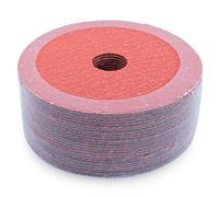 BHA Ceramic Resin Fiber Sanding and Grinding Discs, 4.5” x 7/8”, 60 Grit - 25 Pack