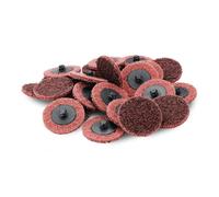 BHA Surface Conditioning Quick Change Discs, 2" Red (Medium) Prep Pad - 25 Pack